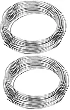 2pcs Soft Iron Wire Skeleton Wire Armature Wire for Sculpting Wire for Doll Making Brown Florist Wire Craft Sculpture Wire Making Beading Wire Floral Wire Soft Wire Craft Art Wire