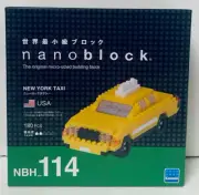 NEW Kawada nanoblock NBH-114 NEW YORK TAXI 180 pcs micro-sized building block