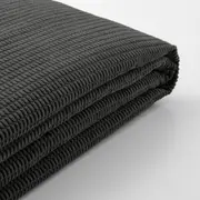 LYCKSELE cover for 2-seat sofa-bed, Vansbro dark grey