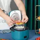 HG 1.2L Mini Rice Cooker Compact Multifunctional Travel Electric Steaming
