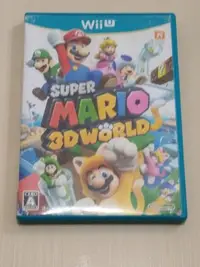 在飛比找Yahoo!奇摩拍賣優惠-wiiu 超級瑪利歐 3D世界 日版 super mario