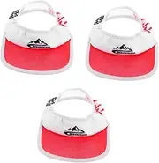 [SUPVOX] 3pcs Retro Fishing Hat Sun Visor All-Purpose Outdoor Hat for Men Women Breathable Summer Hat