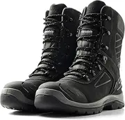 [BLÅKLÄDER] 2257 Elite 8" Safety Boot – Full-Grain Leather, Composite Toe, Waterproof, Electrical Hazard Protection, 200g Thinsulate™ Insulation, Cold Isolation Membrane, Quick-Zip Side Access,