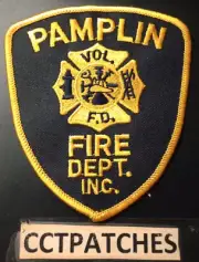 PAMPLIN, VIRGINIA FIRE DEPARTMENT PATCH VA