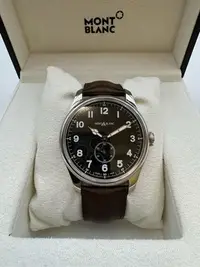 在飛比找Yahoo!奇摩拍賣優惠-萬寶龍 Montblanc 1858系列 小秒針自動上鍊腕錶