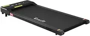 [Everfit] Treadmill Electric Walking Pad Under Desk Home Gym Fitness 400mm Black