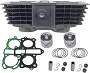 Motorcycle Styling Motorcycle Cylinder Kit for Ho-nda CB125 Twin CA125 Rebel CB125T CBT125 CM125 244FMI 247FMJ 125cc Upgrade 150cc Modification Parts(CBT150 Gray)