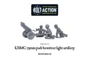 USMC 75mm pack howitzer light artillery