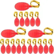 Alipis 3sets Ring Party Props April Fool's Day Pranks Spray Ring Tricky Toy Stage Performance Prop 6pcs*3