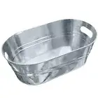 Beer Bucket Large Capacity Metal Ice for Beverages Party Drink Cooler Storage