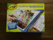 Crayola Blue Light Up Tracing Pad Bright LED Power In An Ultra Thin Tablet