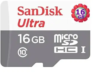 SanDisk 16GB 16G microSDHC【80MB/s】Ultra microSD micro SD SDHC UHS UHS-I Class 10 C10 手機記憶卡