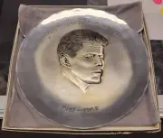1917-1963 John Fitzgerald Kennedy. Hand Made Sterling Silver. 530 grams