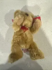 Russ Cubbs Brown Teddy Bear Plush 9" NWT