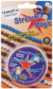 Stretch Magic Bead & Jewelry Cord 1.8mmX3m-Clear (Pack of 6)