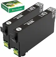 [TAAUS] 812XL Ink Cartridge Compatible Epson T812 XL for Workforce Pro WF-3820 WF-3825 WF-4830 WF-4835 WF-7830 WF-7840 WF-7845 Printer (2 Black)