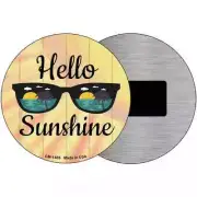 Hello Sunshine 3.5" Magnet Plaque Fridge Refrigerator Kitchen Home Wall Door