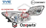 TYC Pair LH+RH Head Light Lamp For Hyundai I30 FD Hatch Wagon 2009-2010