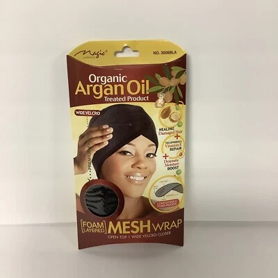 Organic Argan Oil Double Layered Mesh Wrap By Magic Collection