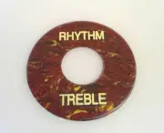 True Custom Shop® Tortoise Rhythm Treble Toggle Switch Ring for Gibson Les Paul
