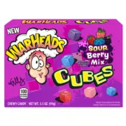 Warheads Berry Cubes Theater Box 3.5 oz (Pack of 12)