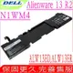DELL Alienware 13 R2 N1WM4 電池適用 戴爾外星人 ALW13ED-1508,ALW13ER-1708 AW13R2-10012SLV 62N2T P56G001 2VMGK