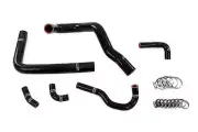 HPS Silicone Radiator & Heater Hoses - Black (Fits Toyota 93-02 Supra Turbo RDH)