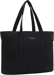 [VX VONXURY] Tote Bag for Women,Puffer Handbag with Multi Pockets Large Quilted Shoulder Bag For Daily Travel