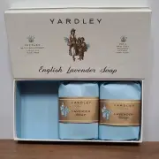 Vintage Yardley English Lavender Soap 2 Bars Boxed