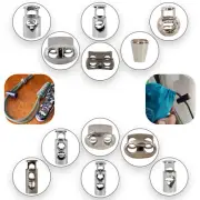 Cord Stoppers Lock Ends Spring Rope Toggle Single & Double Hole For Bags Tents