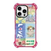 iPhone 16 Pro Bounce Case MagSafe Compatible SLOWCOASTER Love SLCO