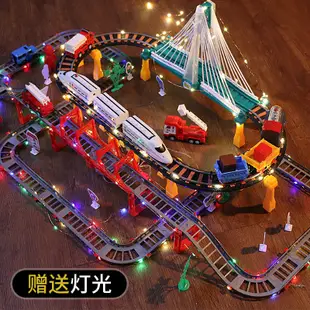 小火車 玩具 軌道車 仿真 高鐵 火車多層 兒童 男孩玩具 益智 多功能 3-6歲