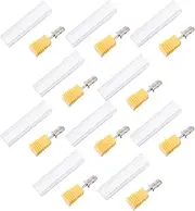 AUTSUPPL Size Electric Manicure Machine Parts 10pcs Nail Drill Bits Set Manicure Polish Drill Bit Nail File Removal