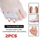 Silicone Gel Straightener Toe Separators Foot Care Tools Toe Orthosis