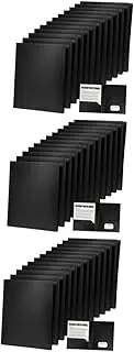 KALLORY 3sets Sleek Document Organizers Desk File Storage Card Slot Receipt Folders Filing Cabinet a Protectors 12pcs*3
