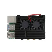 Fit For Raspberry Pi 4B Protective Box CNC Aluminum Alloy Case Cover Enclosure