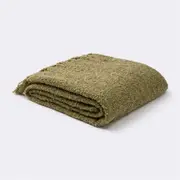 Openook Boucle Throw - Tea