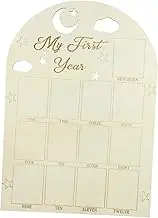 Memorial Photo Frame Nest Oh Board Milestone Night Light Registry for Day Picture Frame Announcement First Change Mat Boy Khaki Wood