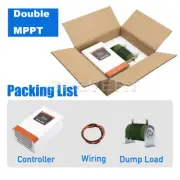 3KW MPPT Wind Solar Hybrid Boost Charge Controller 24V Wind Turbine Station Kit