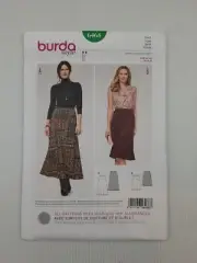 Burda Sewing Pattern 6468 Women's Skirt Pattern Size US 8-18 EUR 34-44 NEW