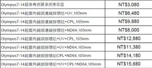 《喆安數位》STC 超廣角鏡頭鏡接環 for Olympus 7-14mm F2.8+105mm UV 多種套裝組合 4