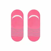在飛比找PChome24h購物優惠-WARX除臭襪 百搭條紋隱形襪-粉紅