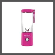 BlendJet 16oz Personal Blender Hot Pink 2 150W 1 Speed Compact Lightweight