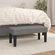 Home Decor | Upholstered Decorative Bench | Bench Seat for Entryway and Living Room | 70 x 30 x 30 cm