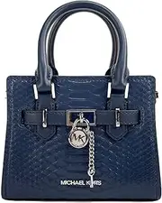 [Michael Kors] Hamilton XS Small Leather Satchel Crossbody Bag Purse