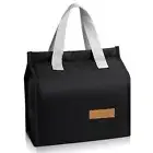 Lunch Bag for Women Men Insulated Lunch Bag Reusable Lunch Tote Foldable Lunc...