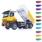 LESU 1/14 6x6 RC Hydraulic Dumper Truck Remote Control 3-Axles 3-way Tipper