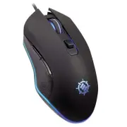 ENHANCE Infiltrate™ Blackout Corded Computer Gaming Mouse, 6 Buttons, Black