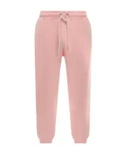 Palm Angels Logo Printed Drawstring Track Pants Pink