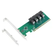 U.2 to PCIE Expansion PCI-Express3.0 X16 to 4 Port MiniSAS SFF-8643 SFF-8639